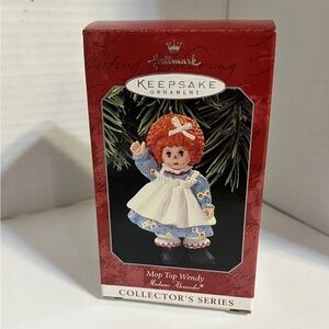 Vintage 1998 Hallmark Keepsake Ornament Madame Alexander Series #3 Mop Top Wendy